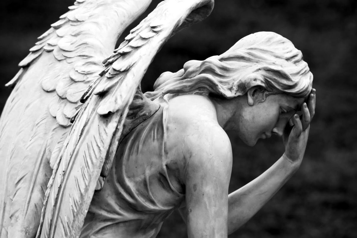 Angel Cemetery; Broken Hearted
