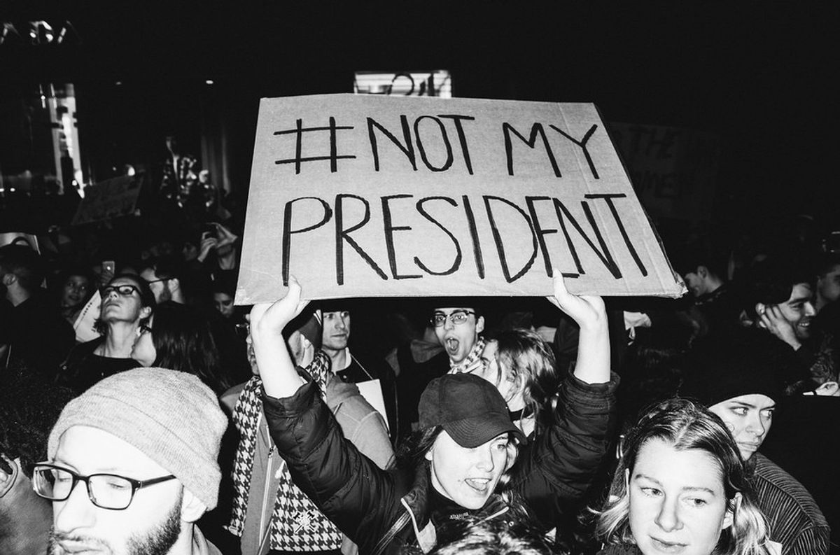 This is for you, "not my president" supporters