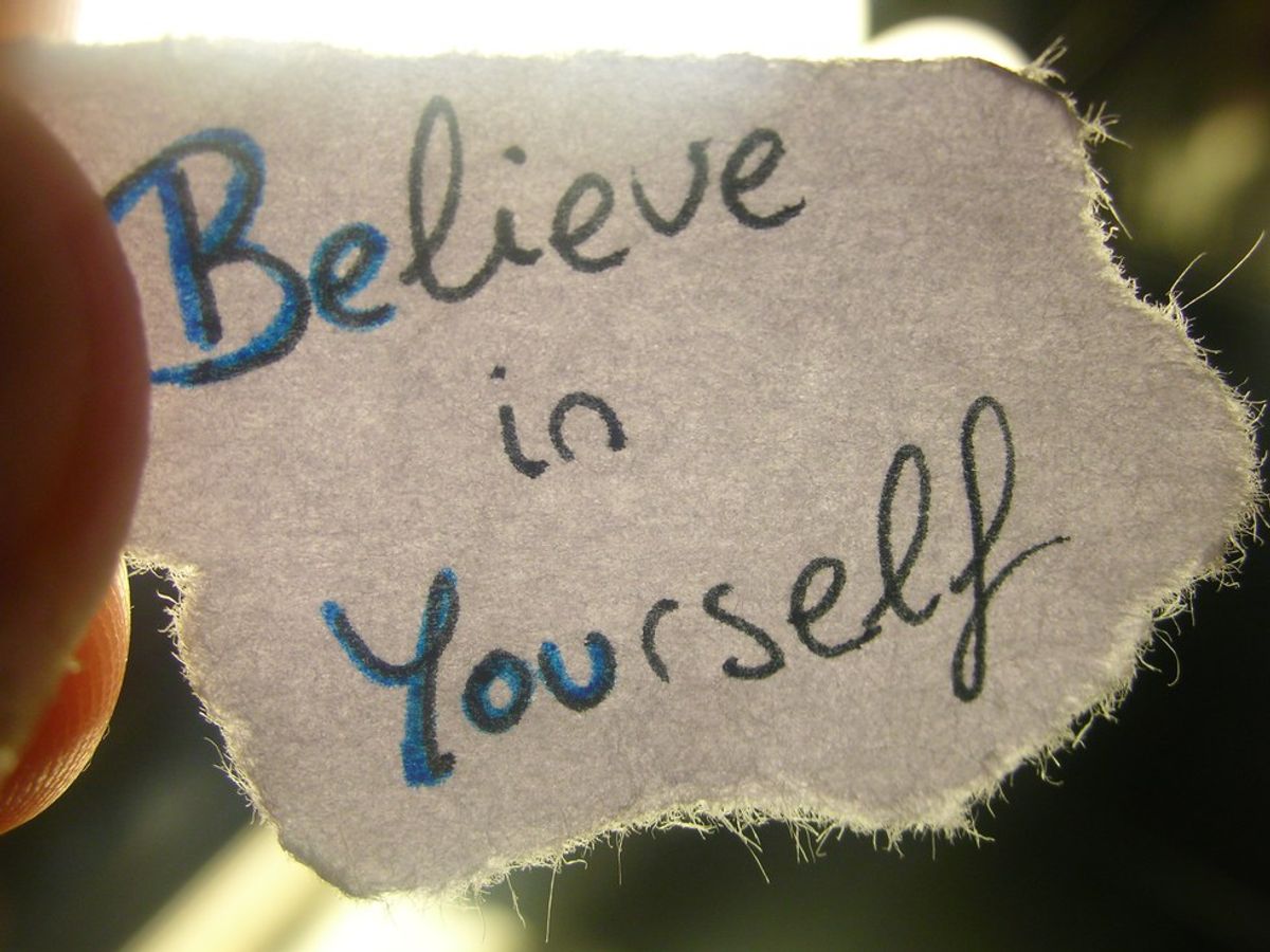 Why Believing in Myself Was The Best Thing I Ever Did