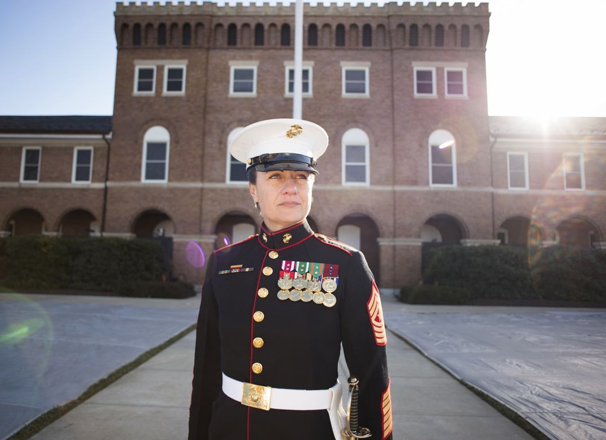 Why Are You Saying That Women Can't Be Marine Officers?