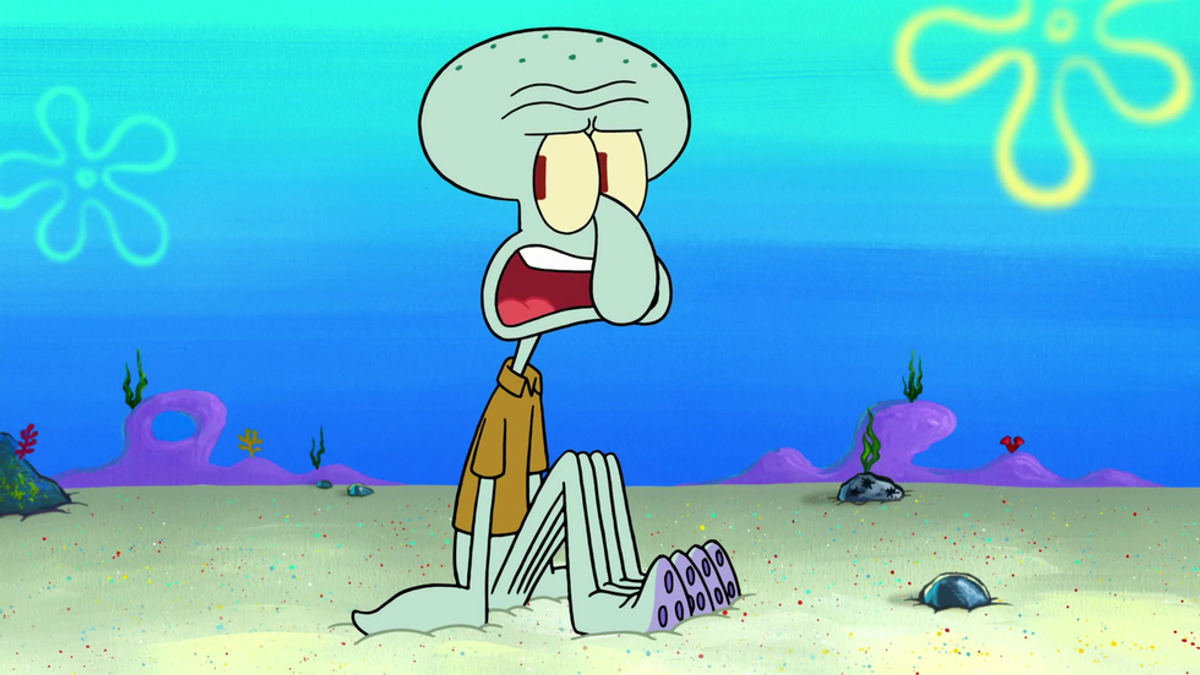A Day In College As Told By Squidward