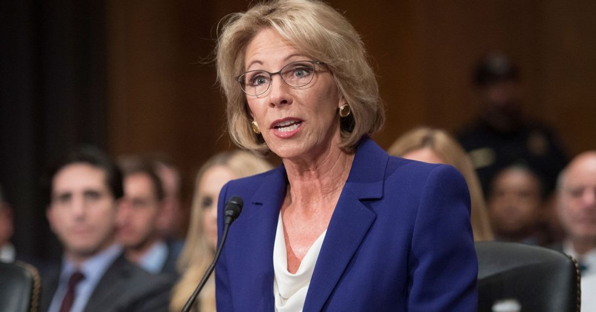 An Open Letter To Betsy Devos, From An Aspiring Educator