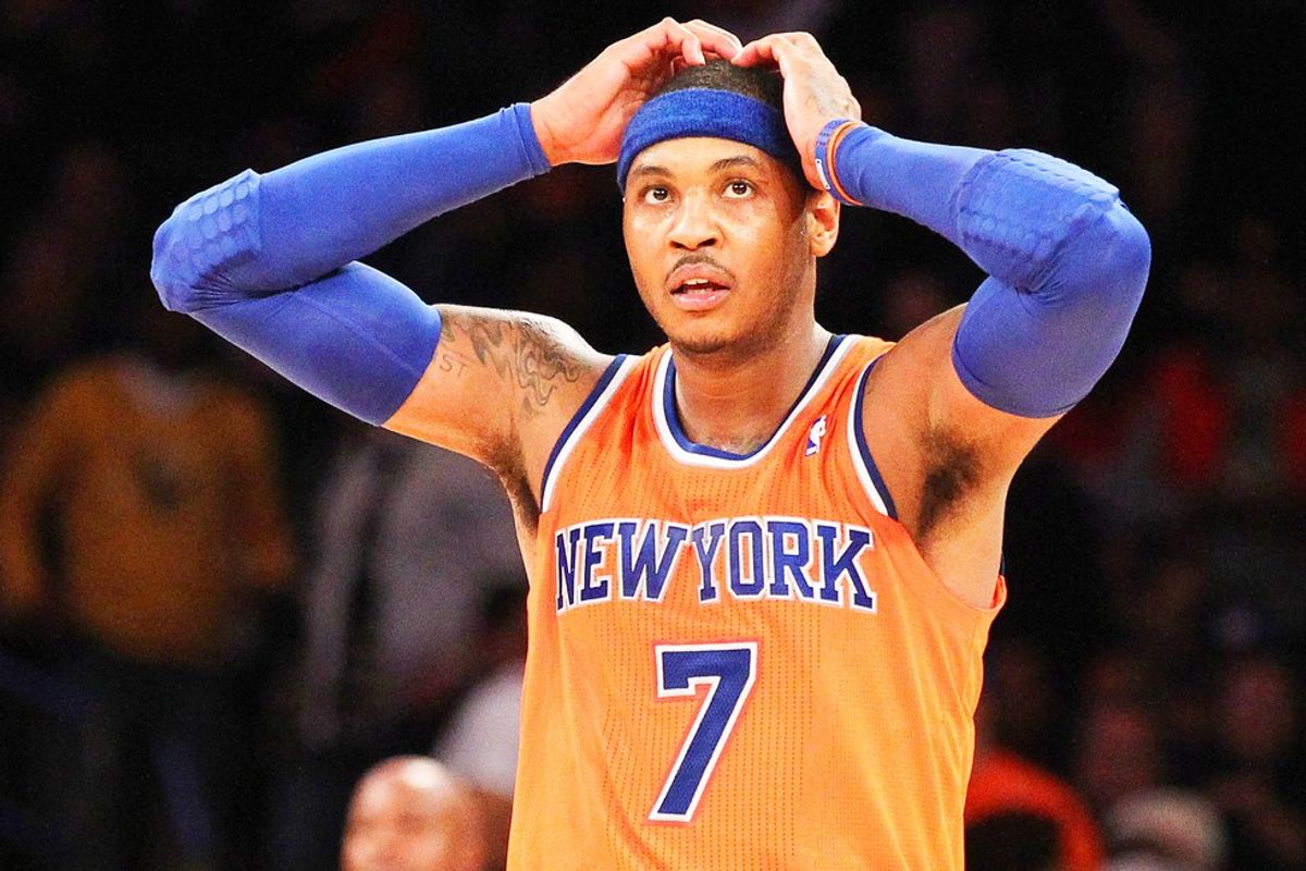 The Curious Case Of Carmelo Anthony