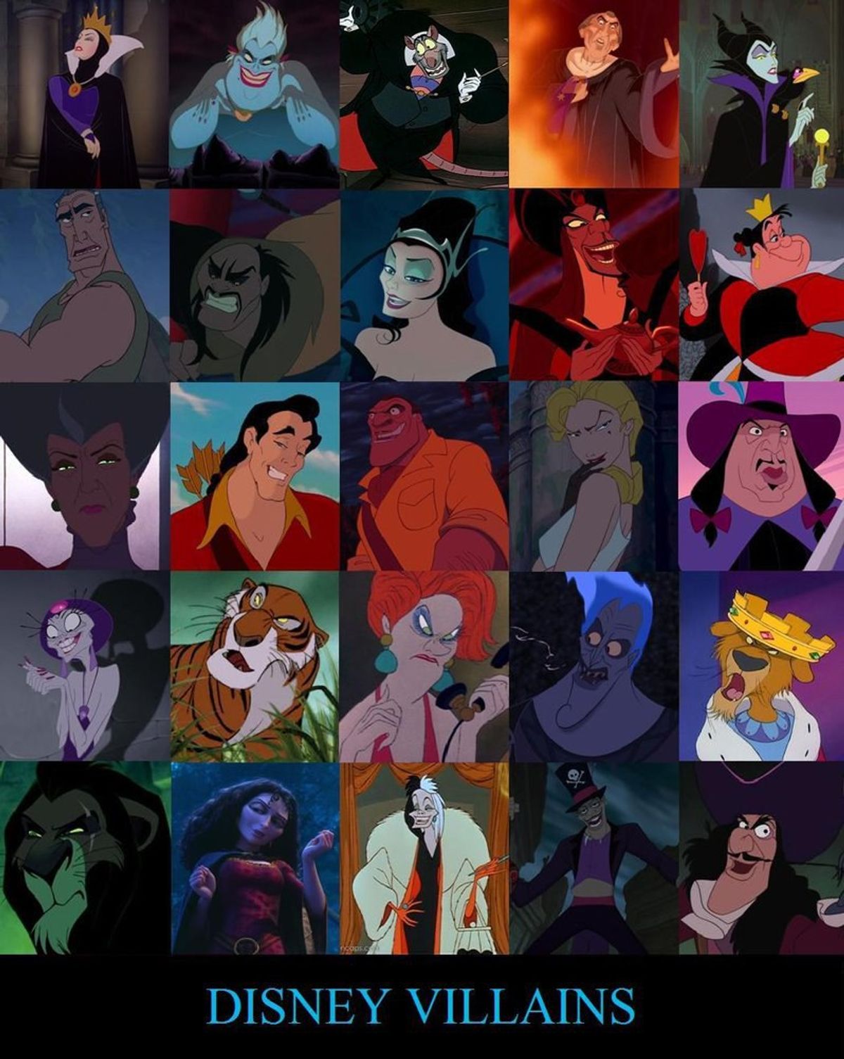 College Life As Told By Disney Villians