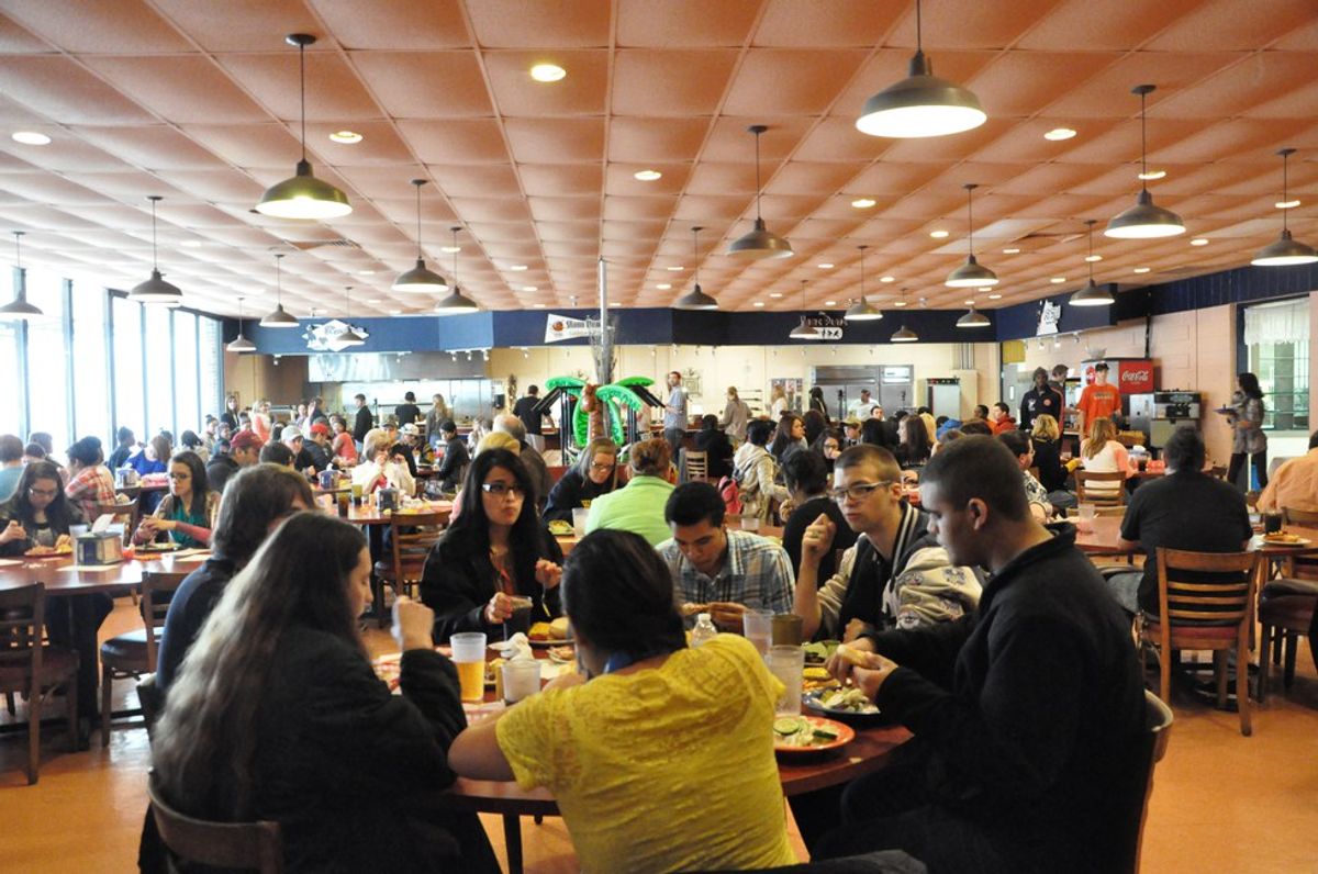 5 Ways The Dining Hall Scares Me