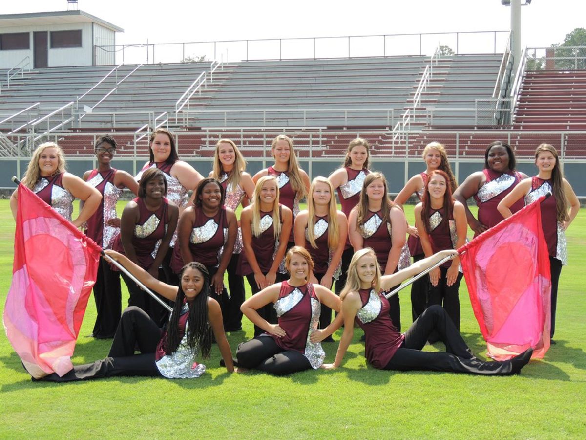 9 Life Lessons You Learned If You Did Color Guard In High School