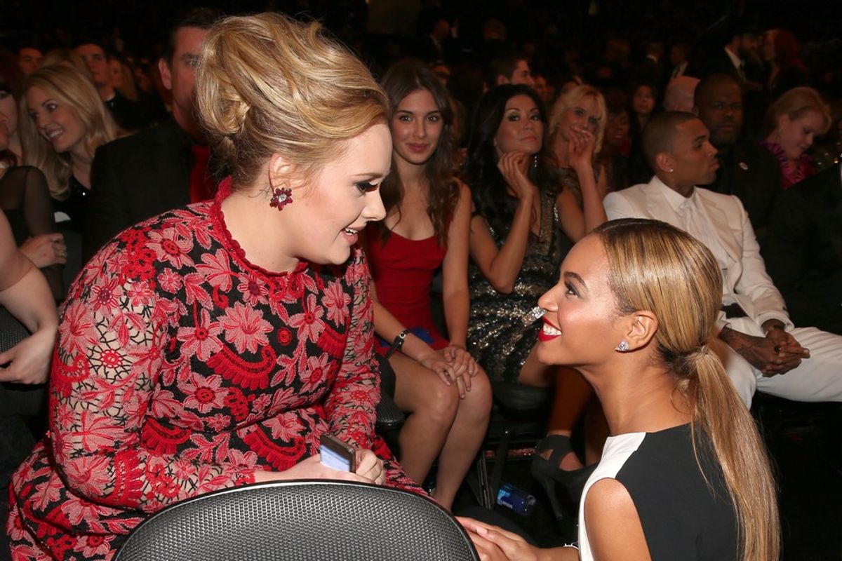 Why Adele's Tribute To Beyoncé At The 2017 Grammys Is So Important