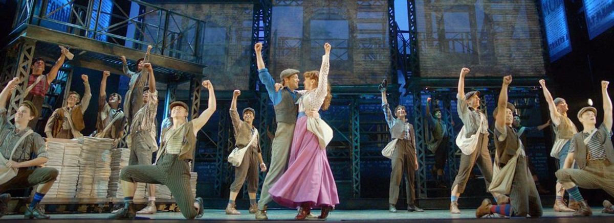 Broadway's Smash Hit "Newsies" Lights Up The Big Screen