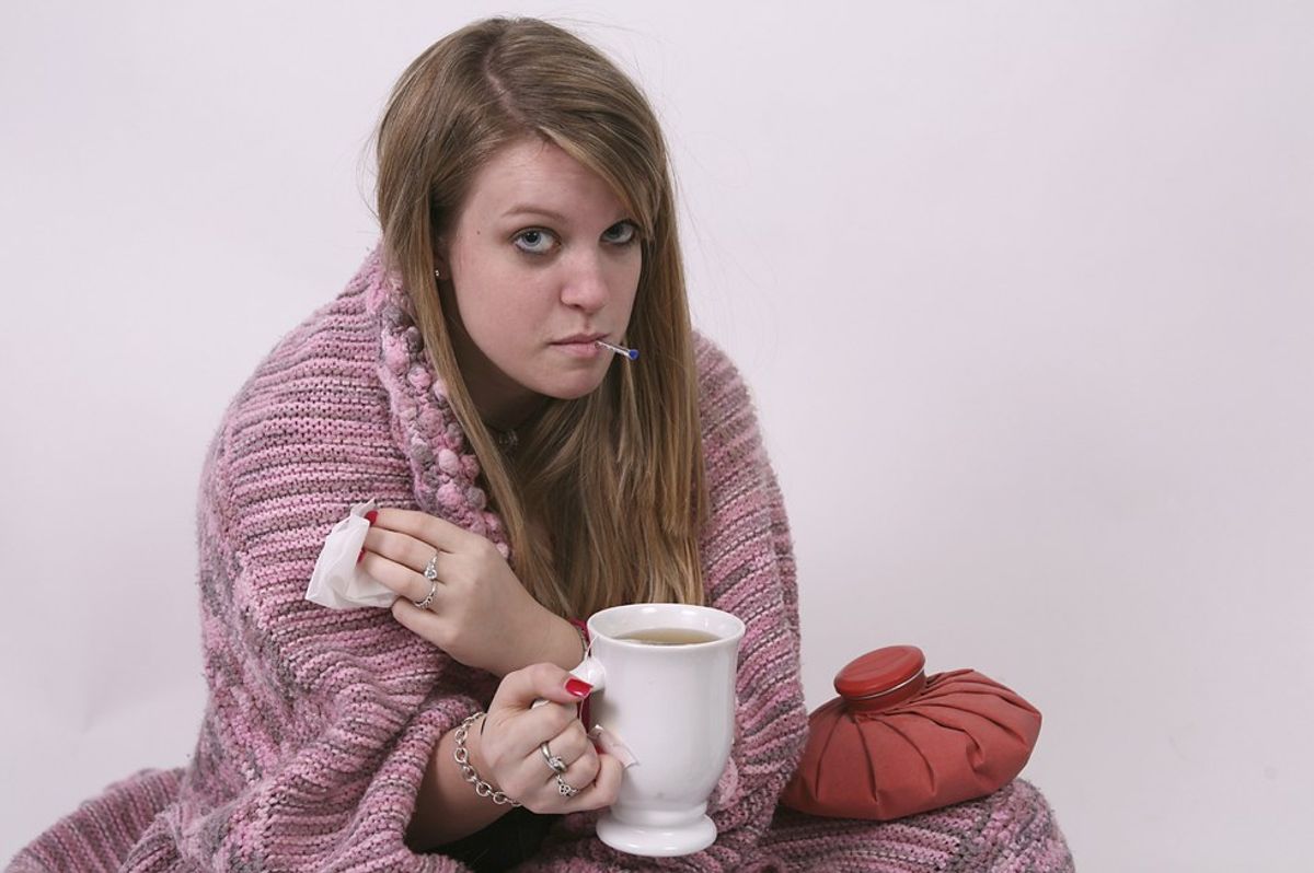 The 11 Stages of Being Sick on Campus