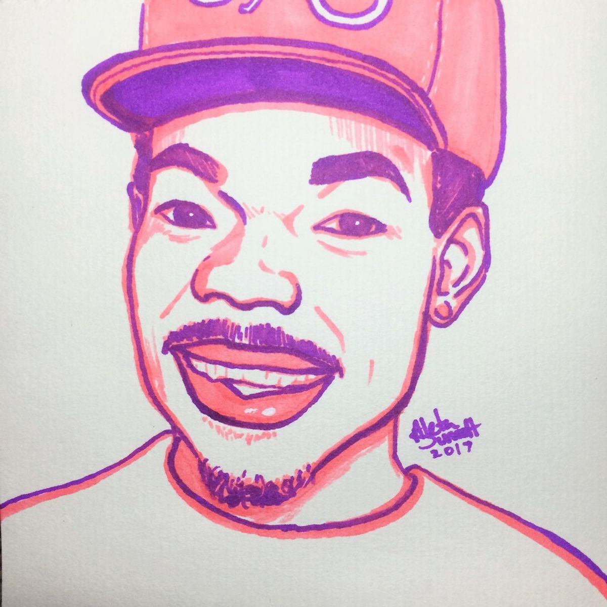 Video: Chance The Rapper Speed Drawing