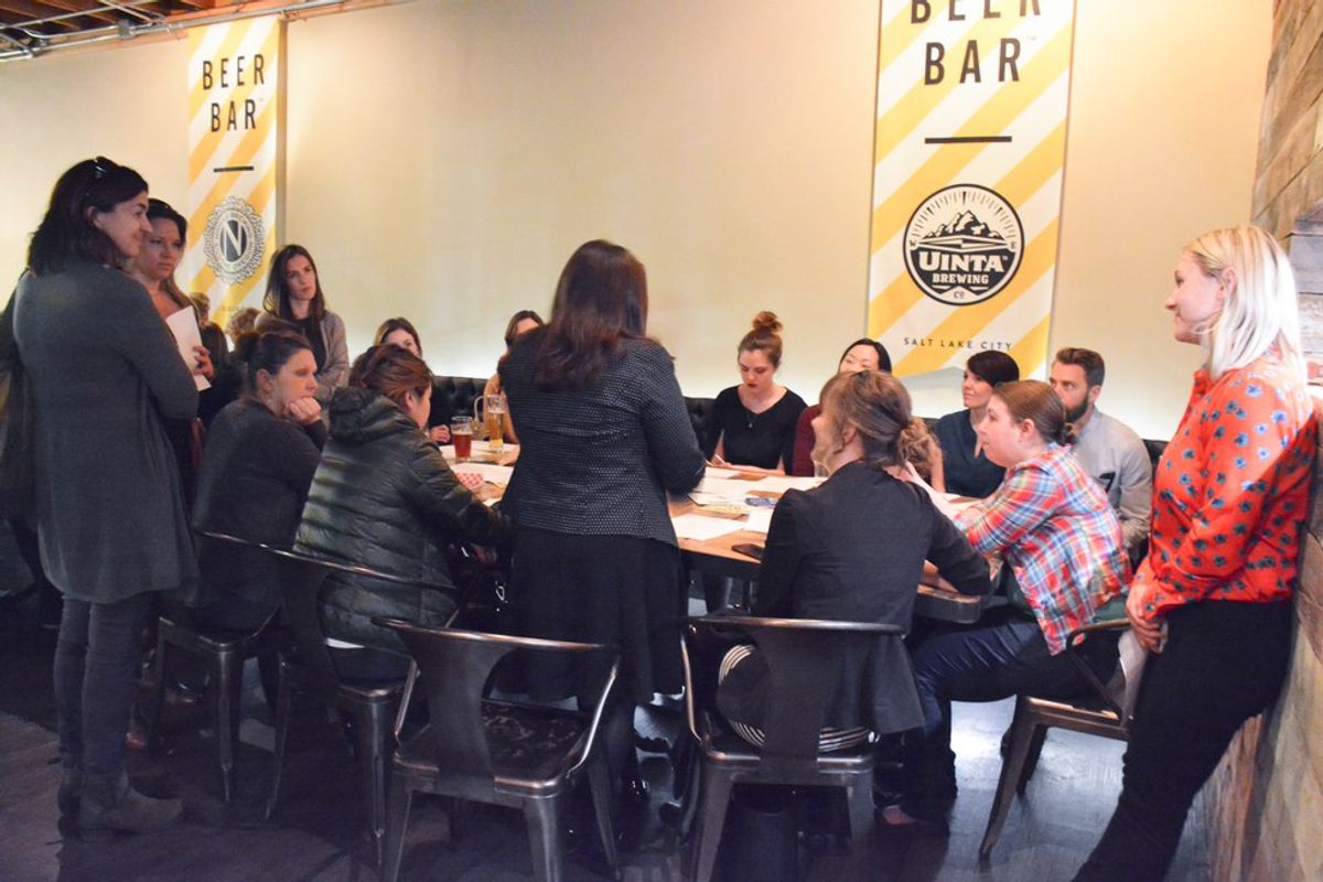 140 Women (And A Few Men) Met In A Salt Lake City Bar To Do More Than Just Protest For Women Empowerment