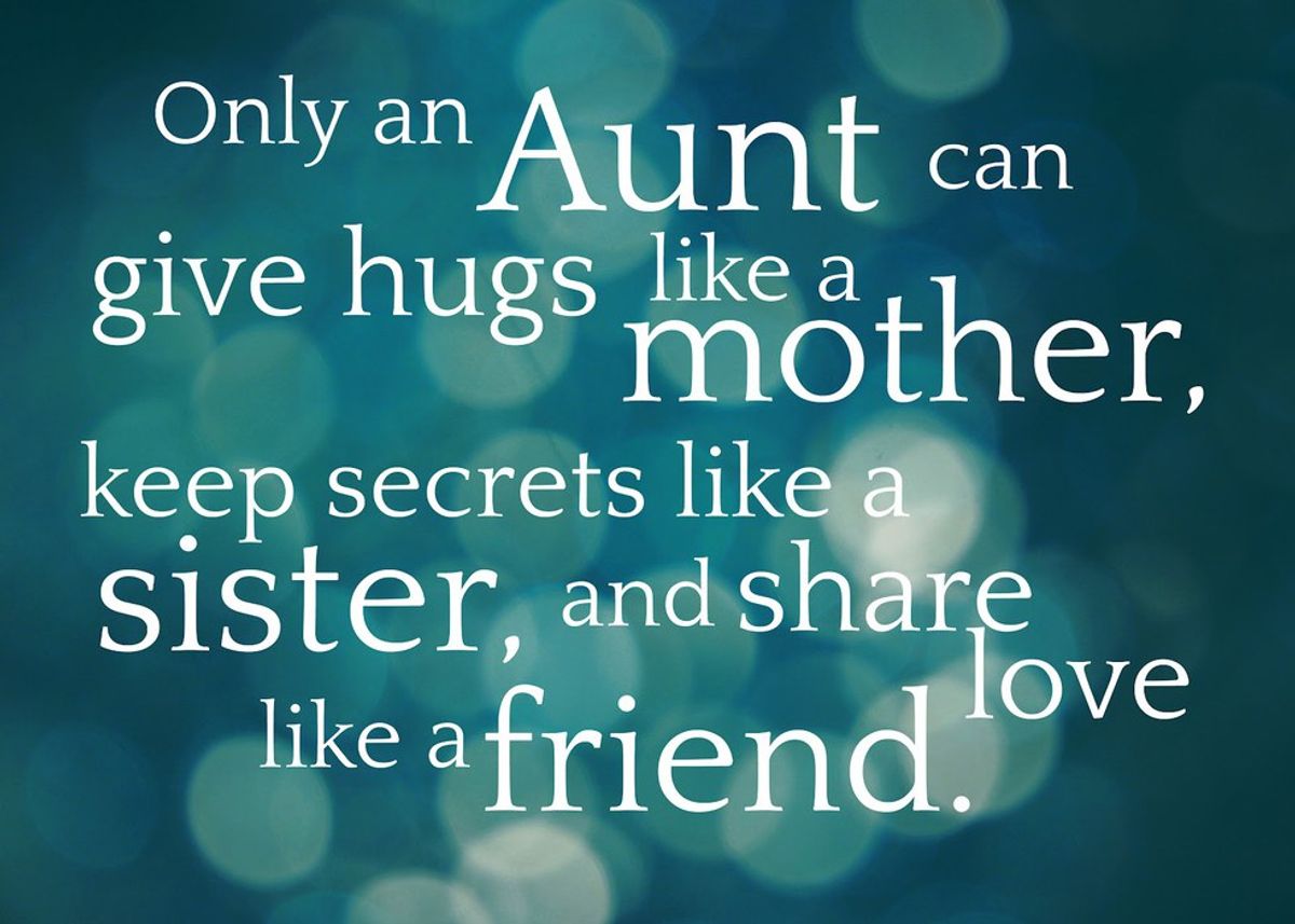To the Aunts Who Are Affected by Distance