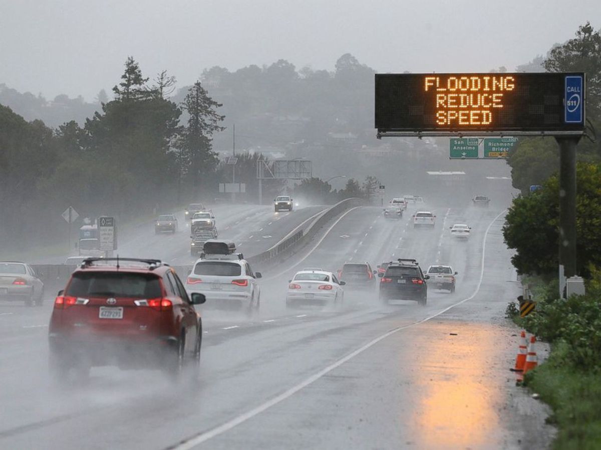 California's Weather Flip-Flop: From Drought To Floods
