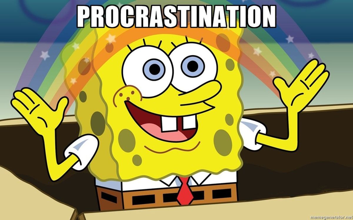 5 Stages Of Procrastination