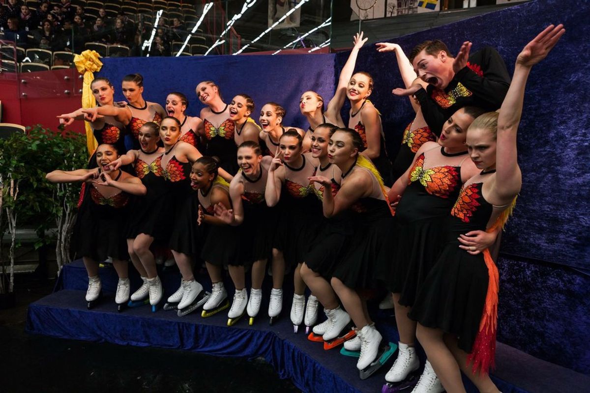 Tag Along With Adrian College On Their Journey To The U.S. Synchronized Skating Nationals