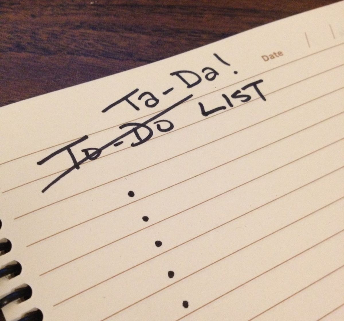 Why I Write A Million To-Do Lists