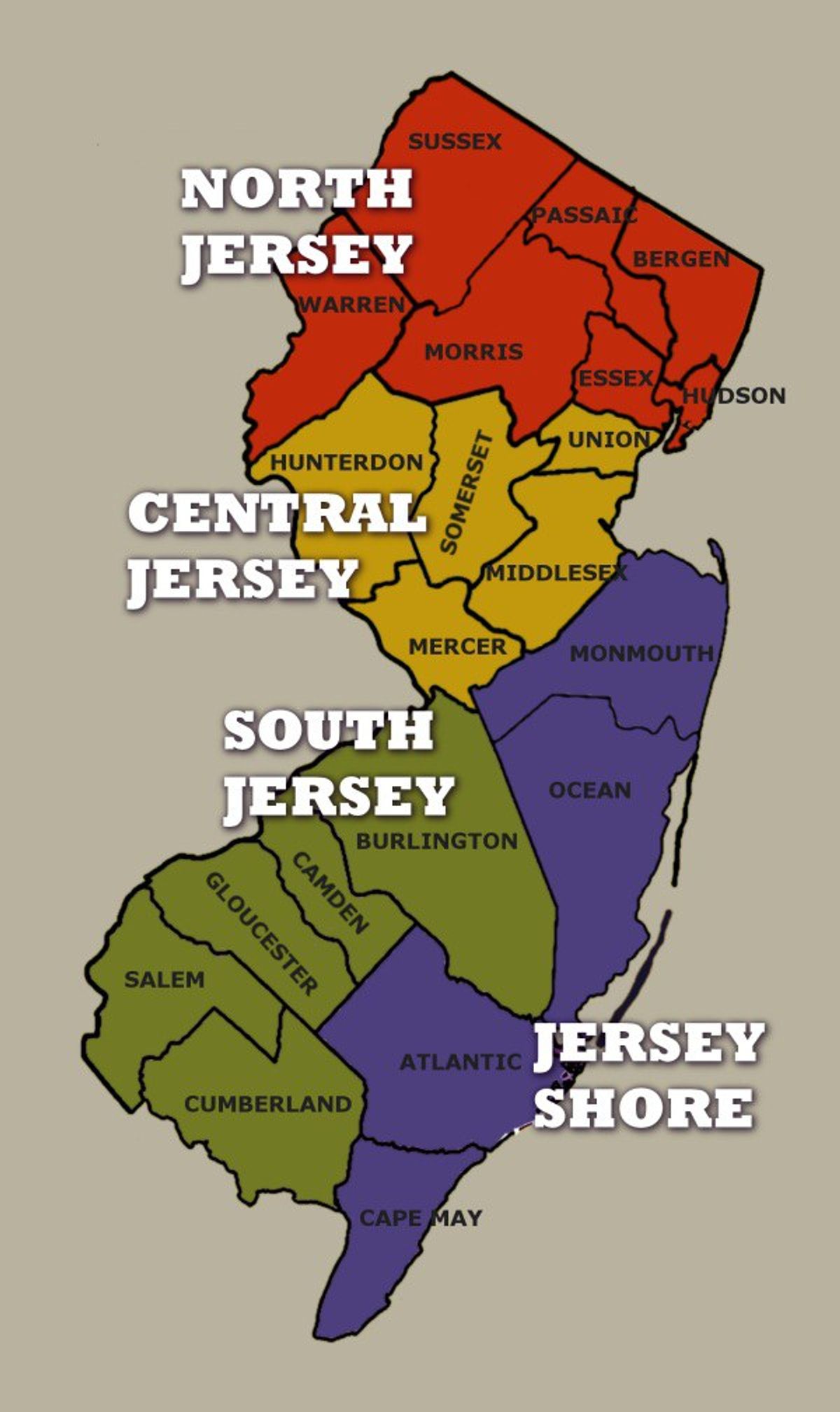 Five Signs You're From Central Jersey