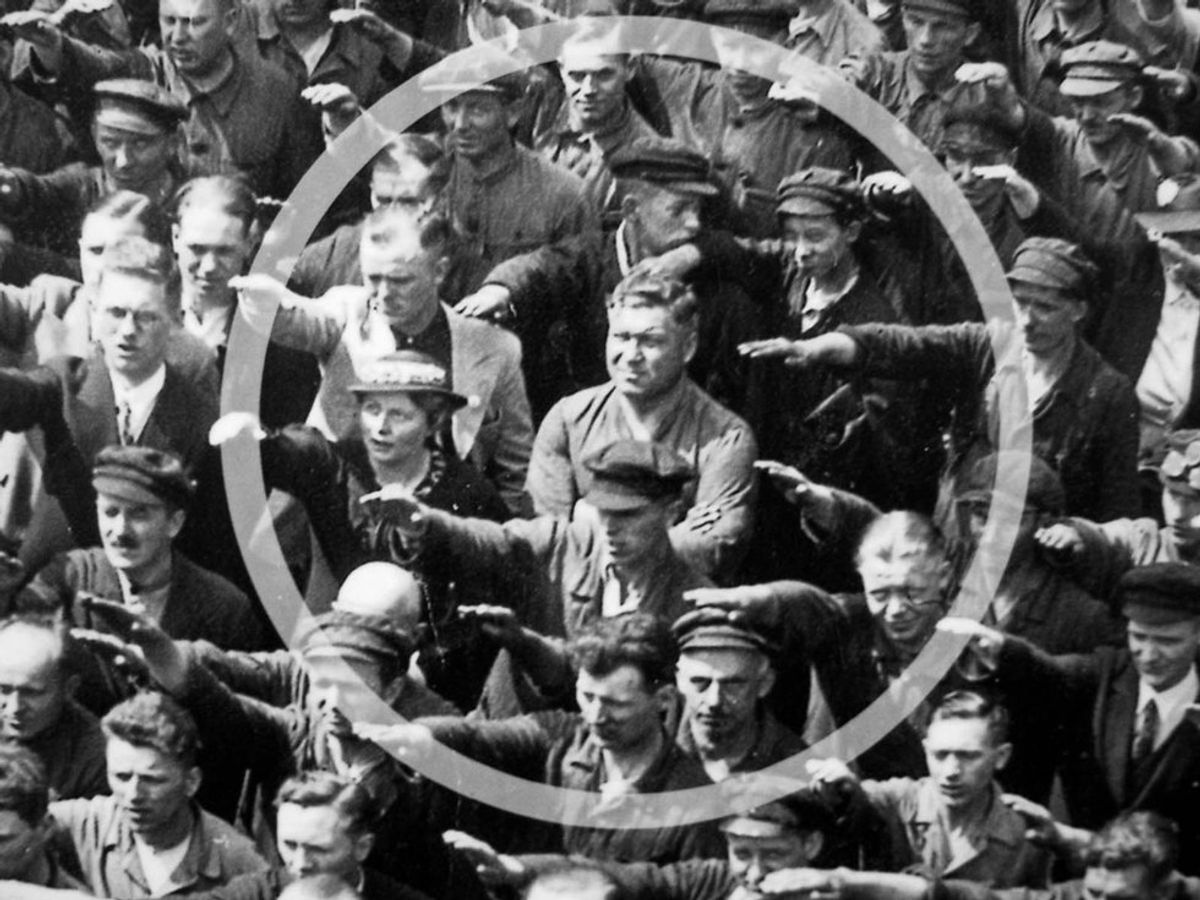 The Man Who Did Not Salute