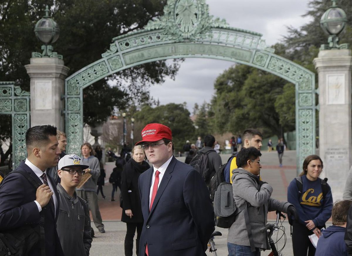 Berkeley College Republicans Are Heartbroken Over Broken Club Sign