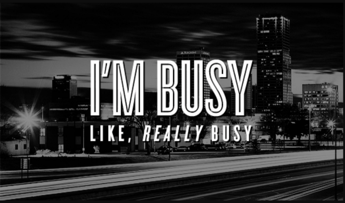The Truth About Being "Busy"