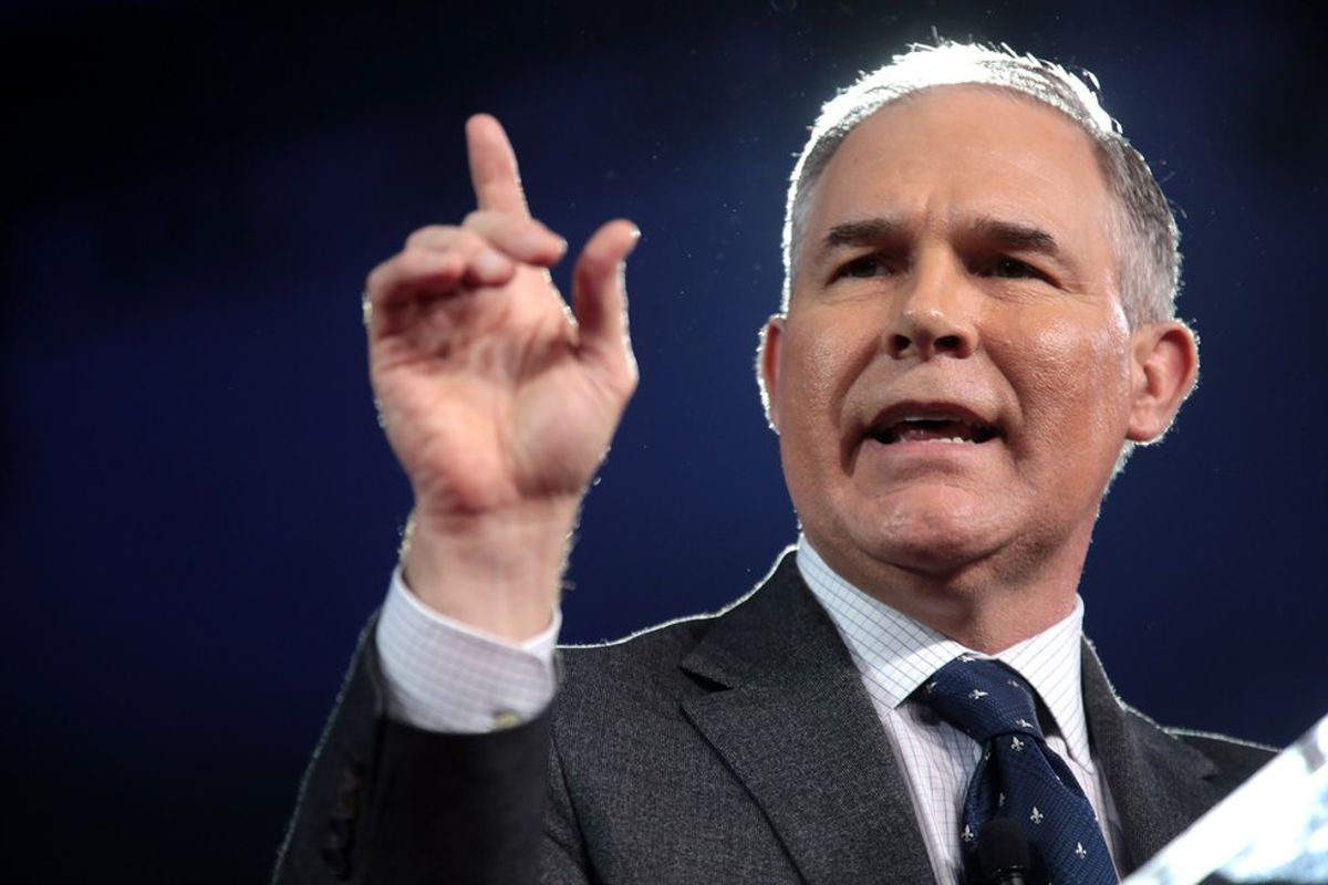 Issue Of The Week: Scott Pruitt's 'Alternative Facts' About The Environment