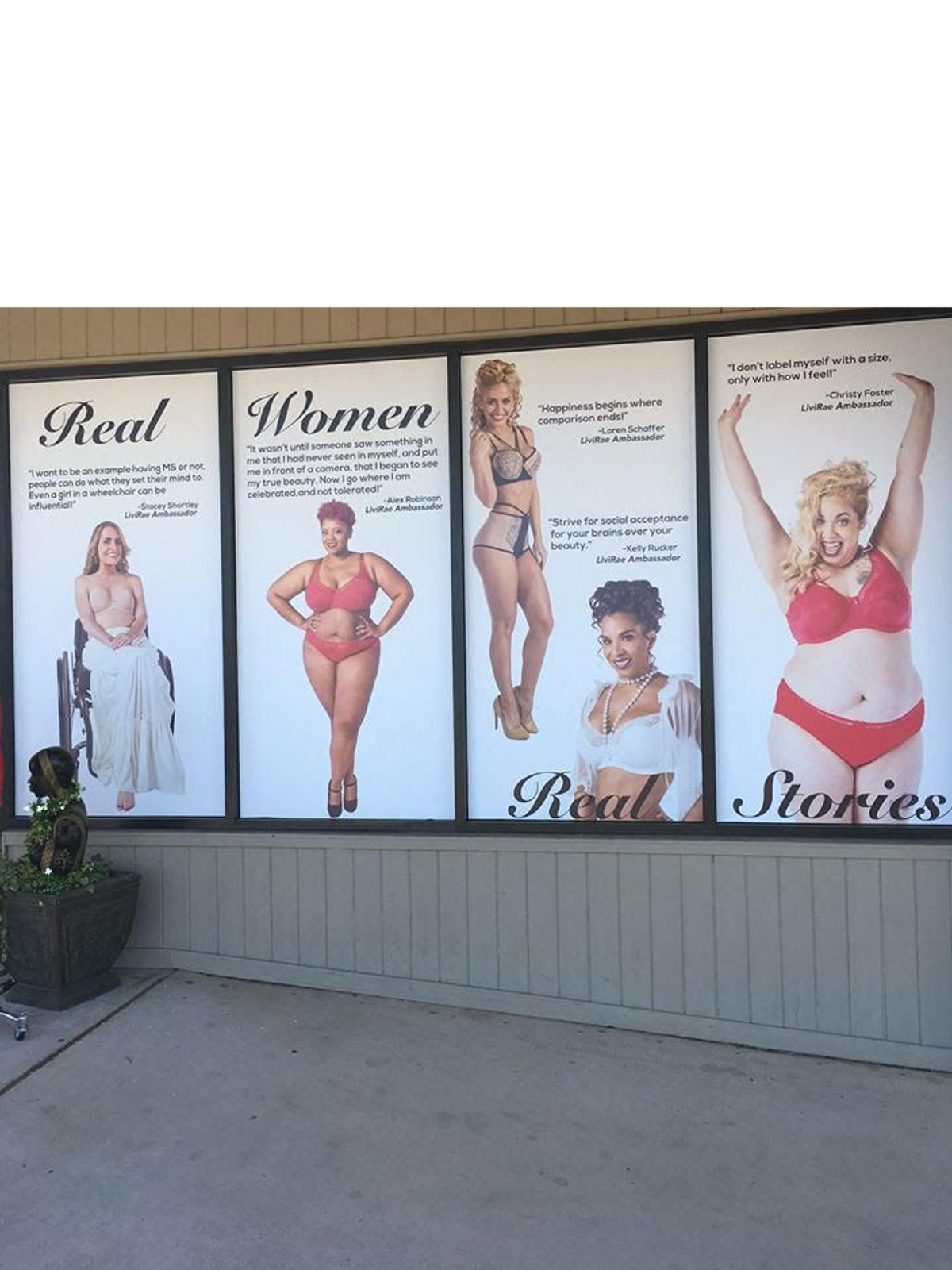 Lingerie Store Fights To Keep Storefront Featuring Diverse Women