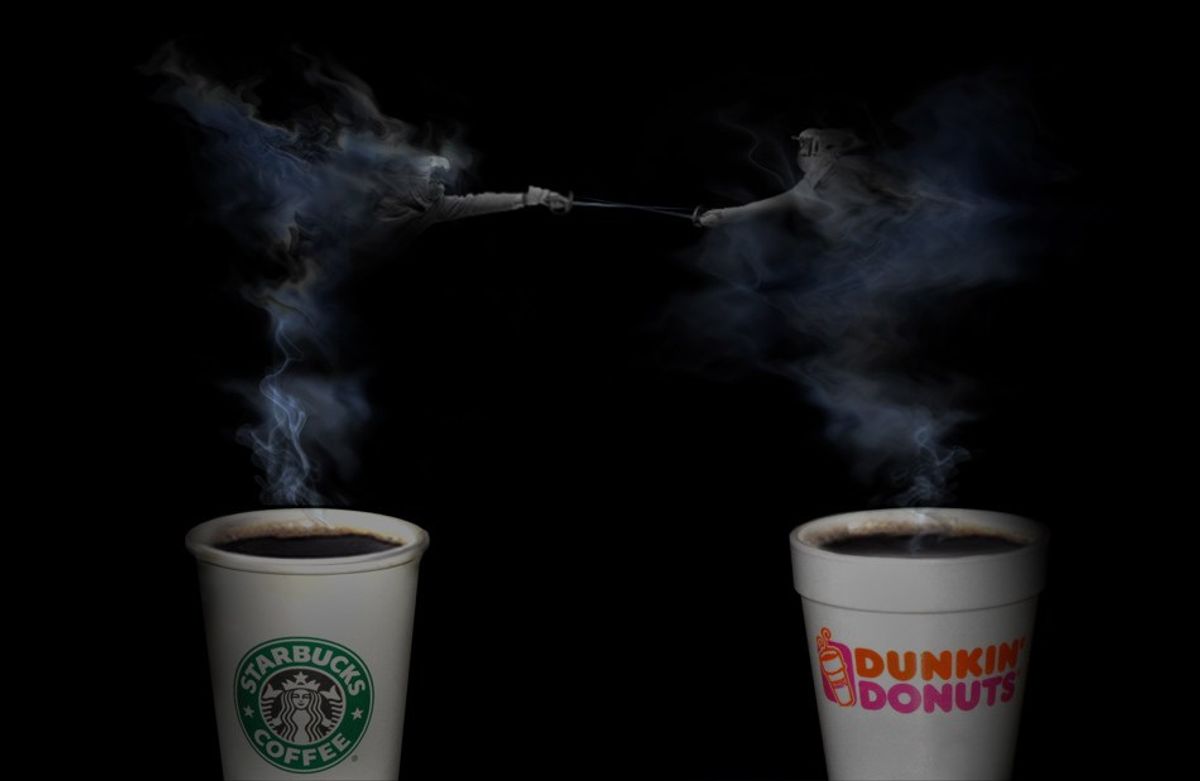 Starbucks Vs. Dunkin' Donuts: Coffee Wars