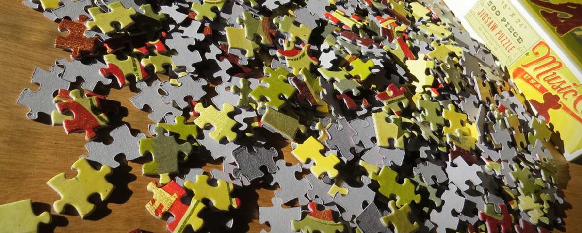 Reminder To Puzzle Yourself Whole