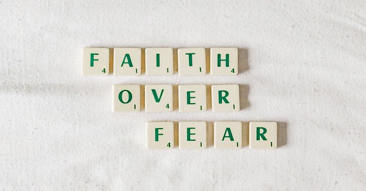Faith over fear scrabble