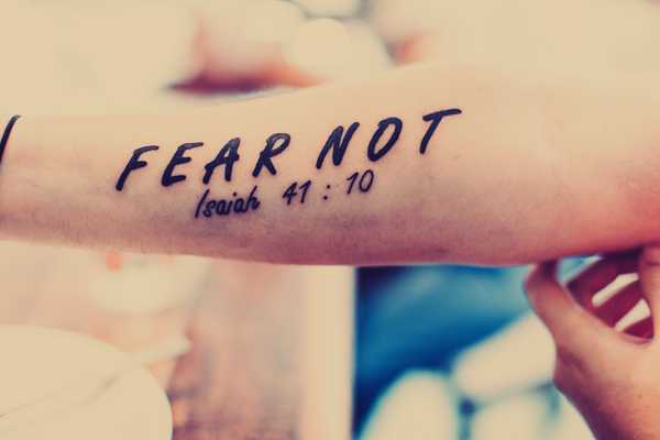 Fear not Tattoo