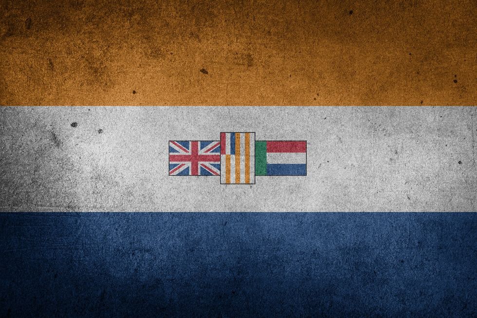 Flag of South Africa ( Pre- and during Apartheid) from 1928-1994