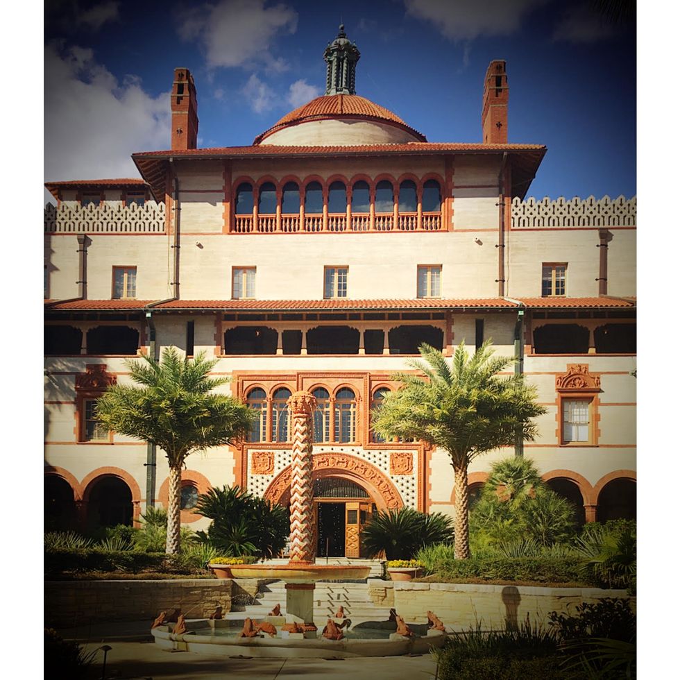 flagler college fountain