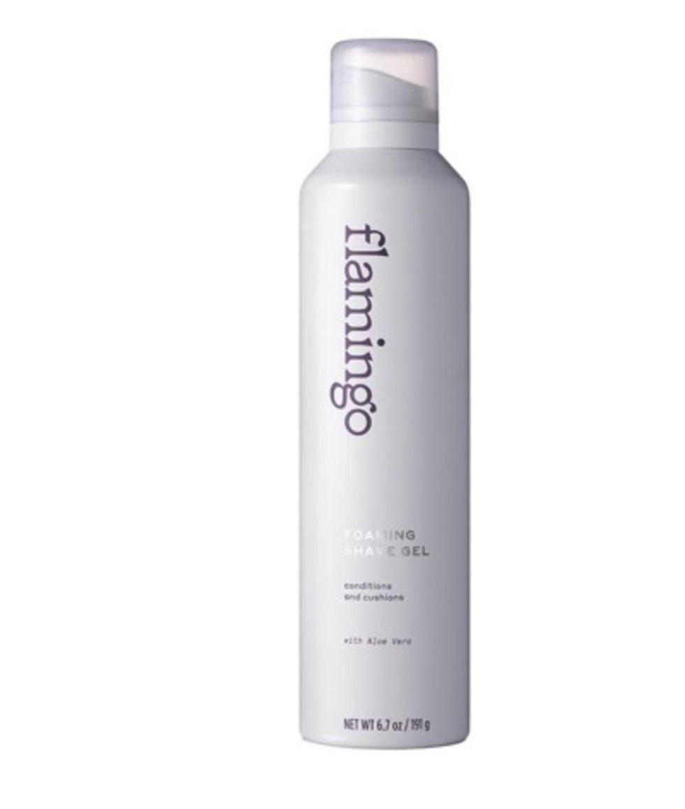 Flamingo shaving cream