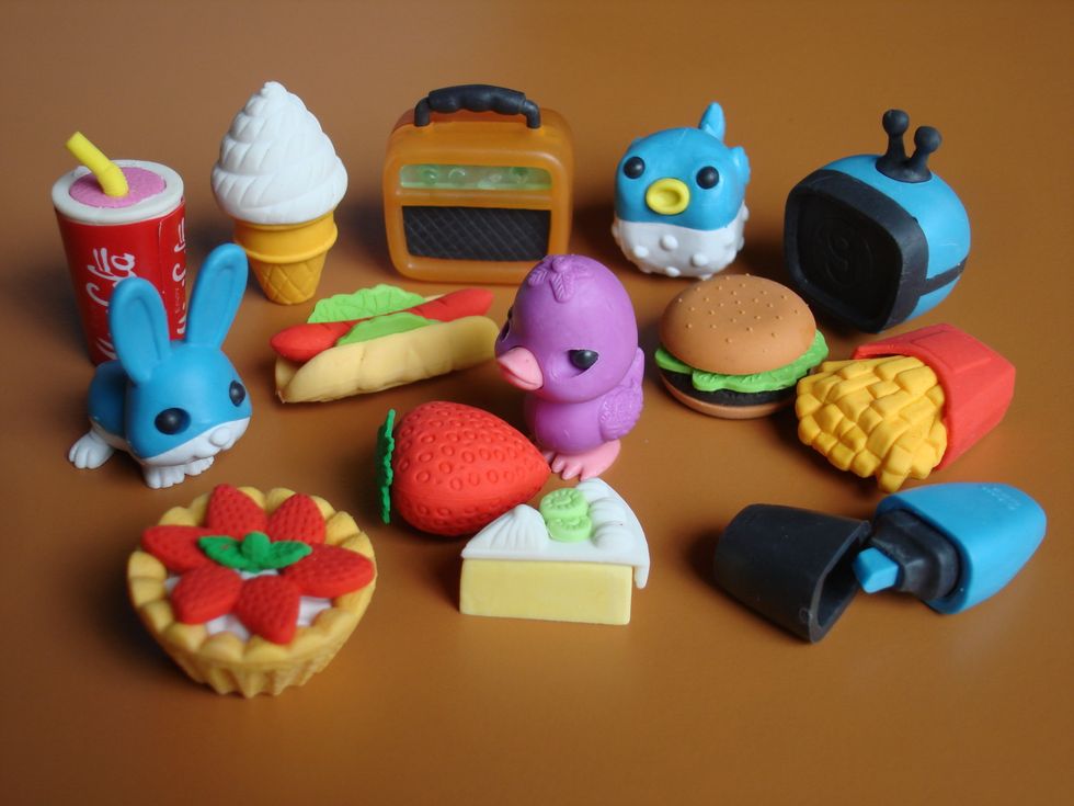 food erasers