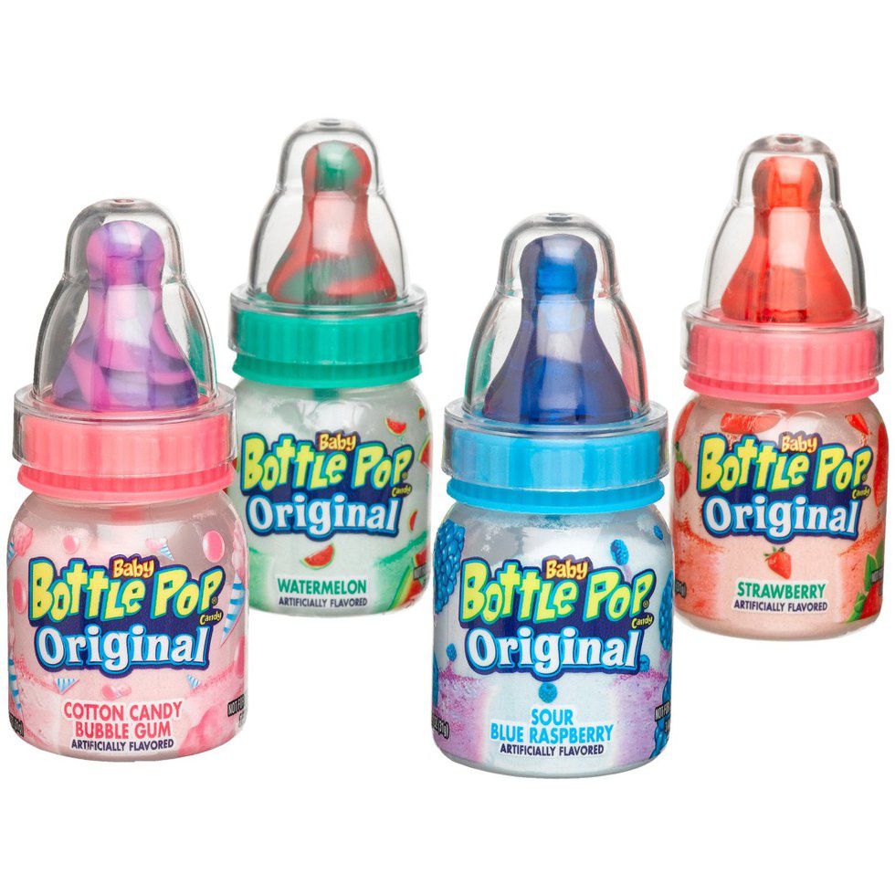 Four Baby Bottle Pops