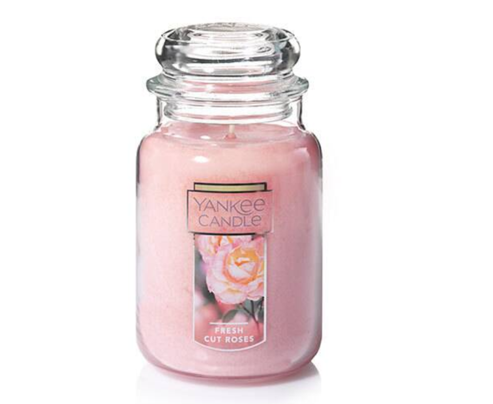 Fresh Cut Roses Scented Candle by Yankee Candle