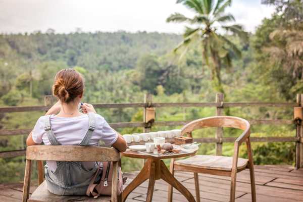 girl sitting at table