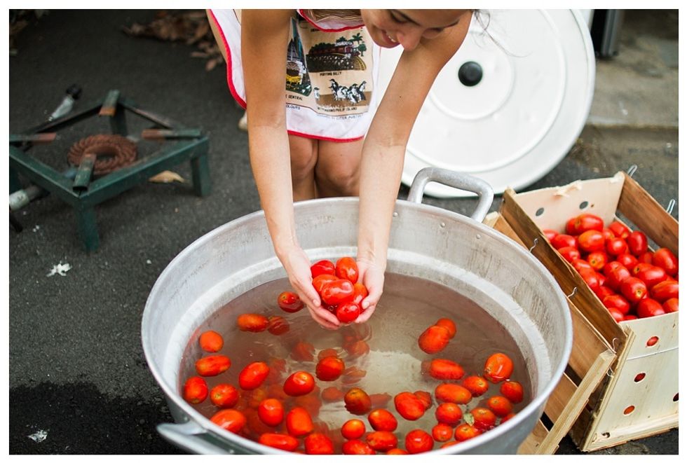 Gotta Wash Those Tomatoes!