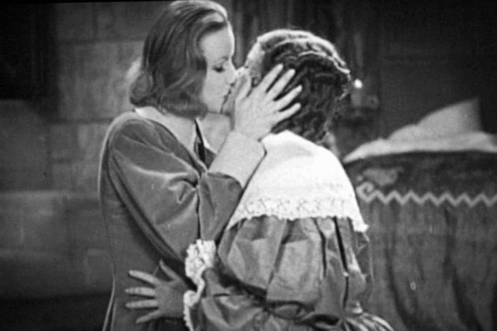 Greta Garbo as bisexual Queen Christina