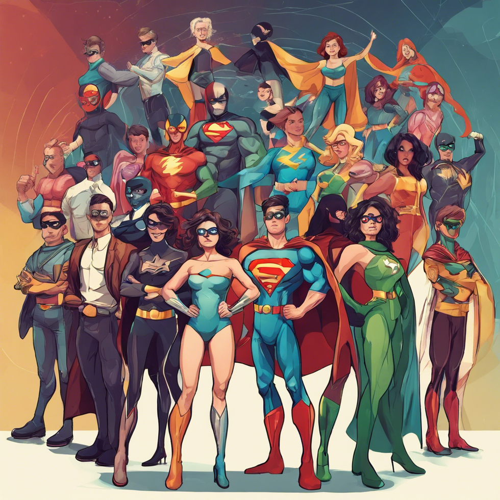 group of people with super powers