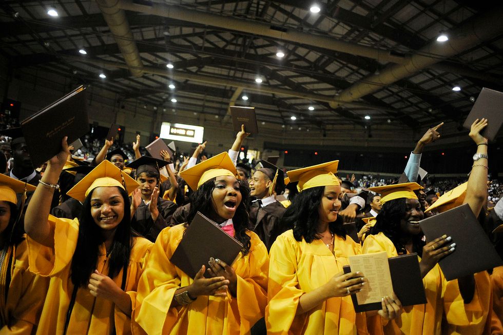 high school graduation