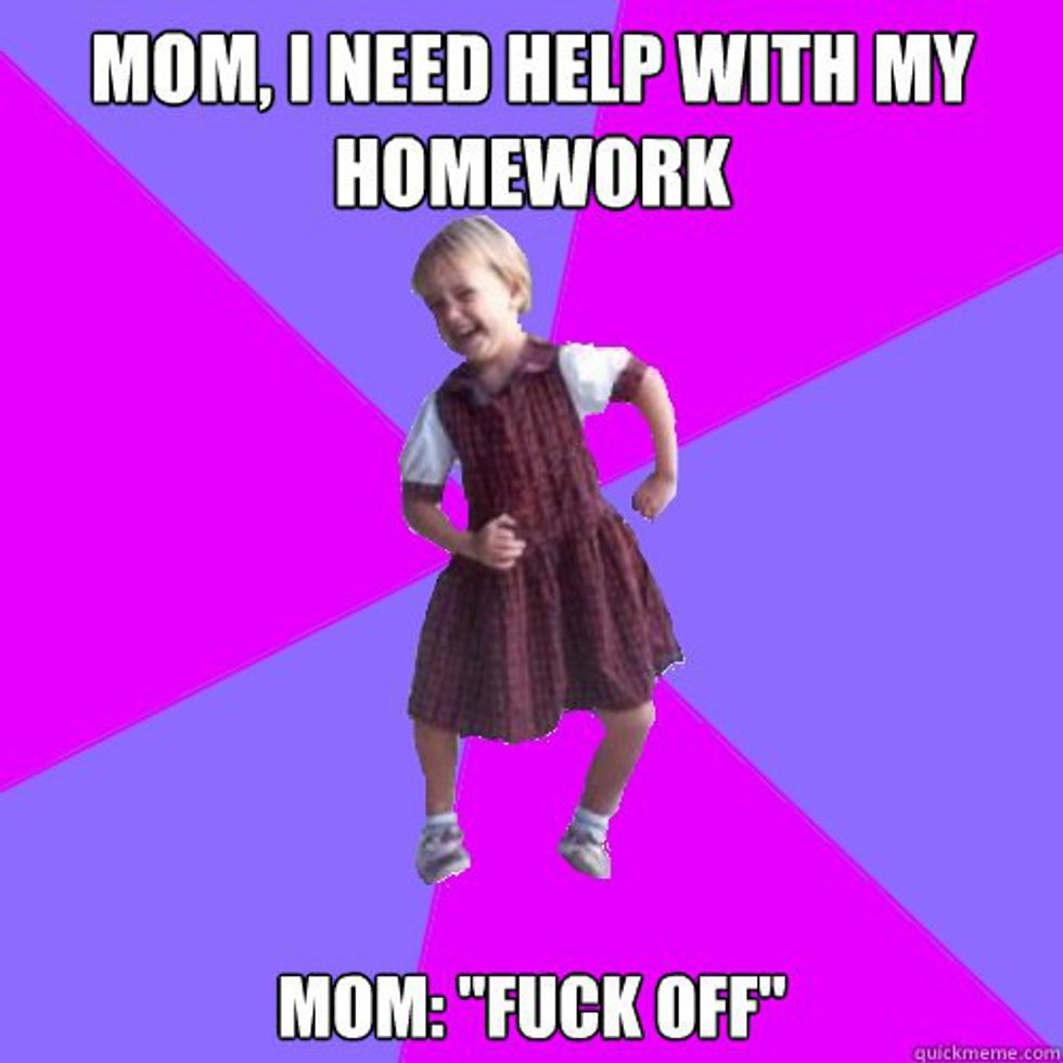 homework mom
