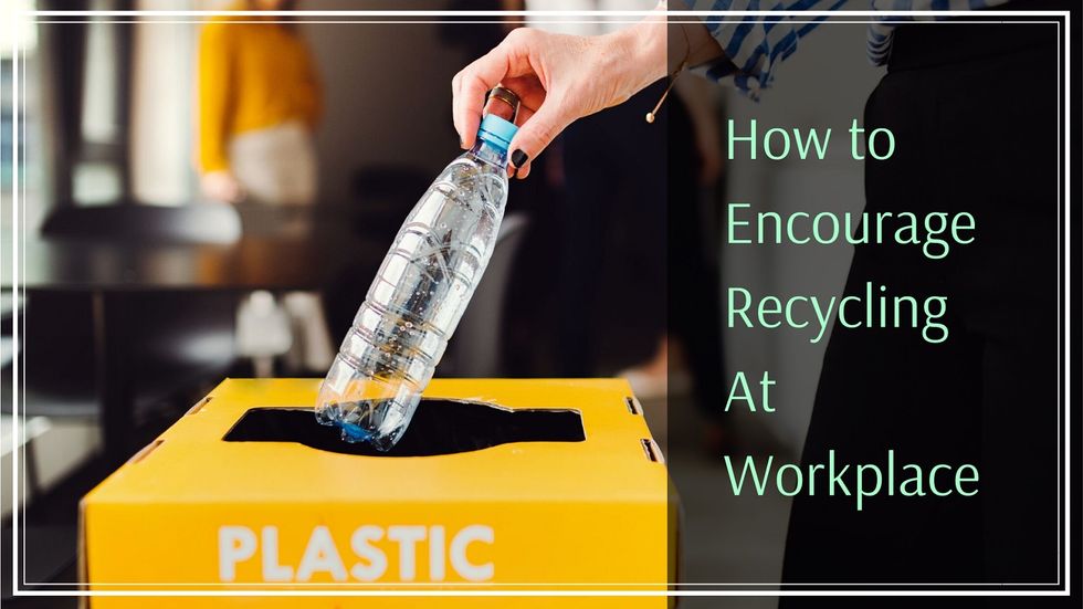 How to encourage recycling in workplace