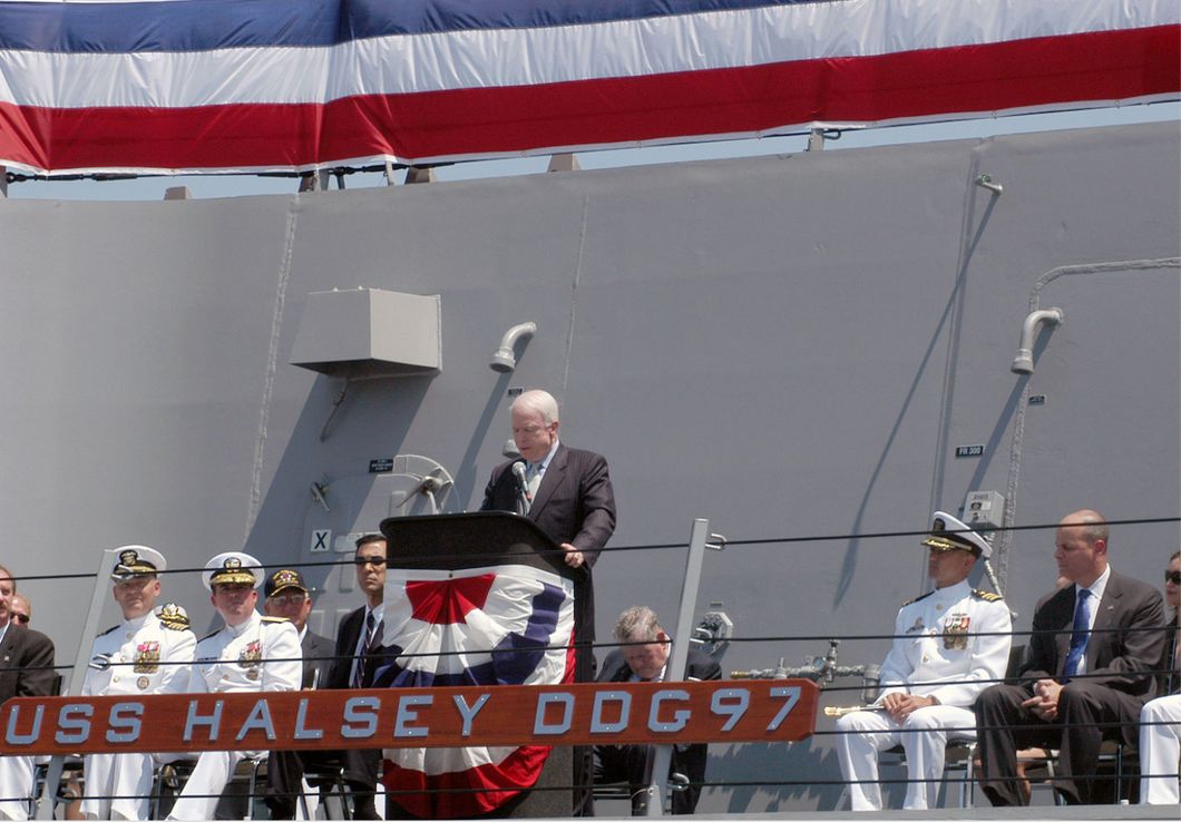 https://commons.wikimedia.org/wiki/File:John_McCain_at_commissioning_of_USS_Halsey_(DDG-97).jpg