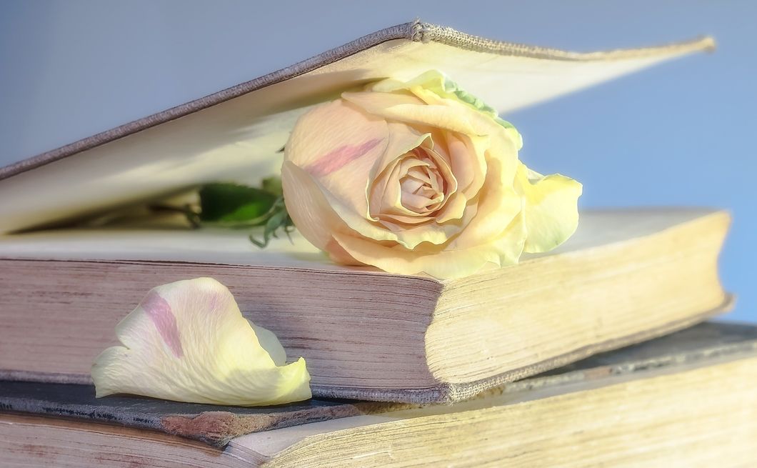 https://pixabay.com/en/rose-book-old-book-blossom-bloom-2101475/