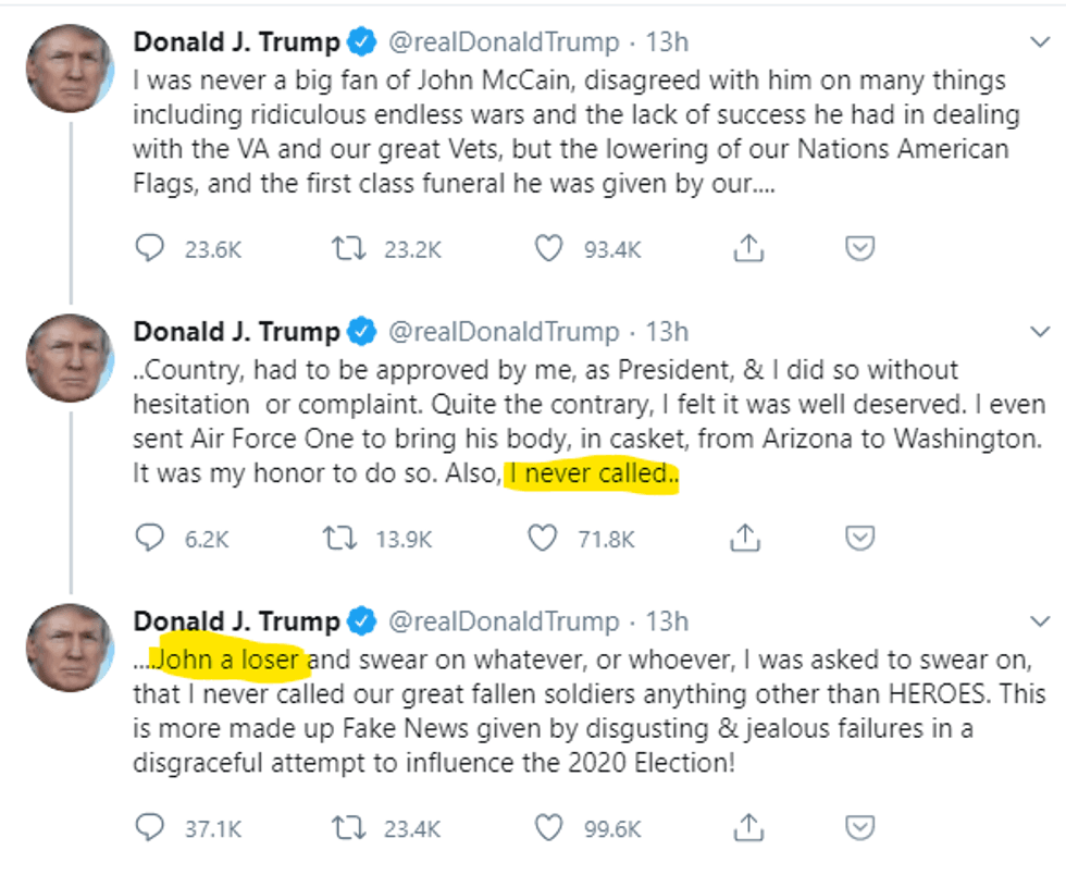 https://twitter.com/realDonaldTrump/status/1301710819349204992?ref_src=twsrc%5Etfw%7Ctwcamp%5Etweetembed%7Ctwterm%5E1301710819349204992%7Ctwgr%5Eshare_3&ref_url=https%3A%2F%2Fwww.businessinsider.com%2Ftrump-falsely-claimed-didnt-call-john-mccain-loser-2020-9