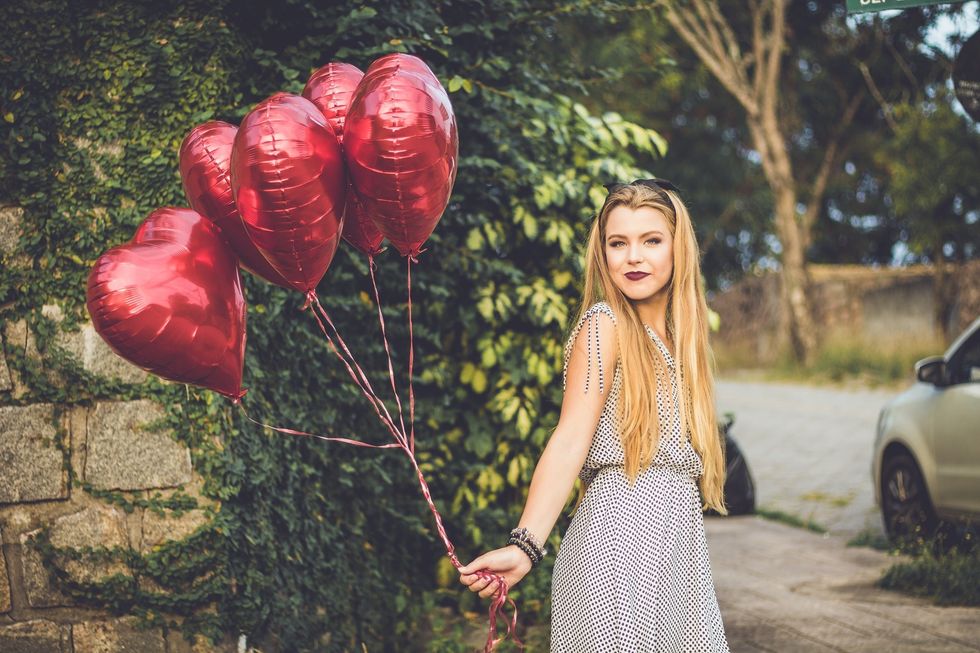 https://www.pexels.com/photo/adult-balloons-beautiful-cute-220436/