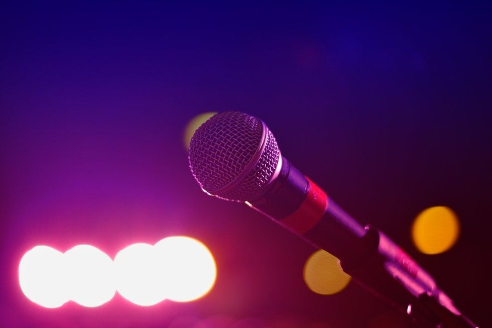 https://www.pexels.com/photo/close-up-photography-of-microphone-144429/