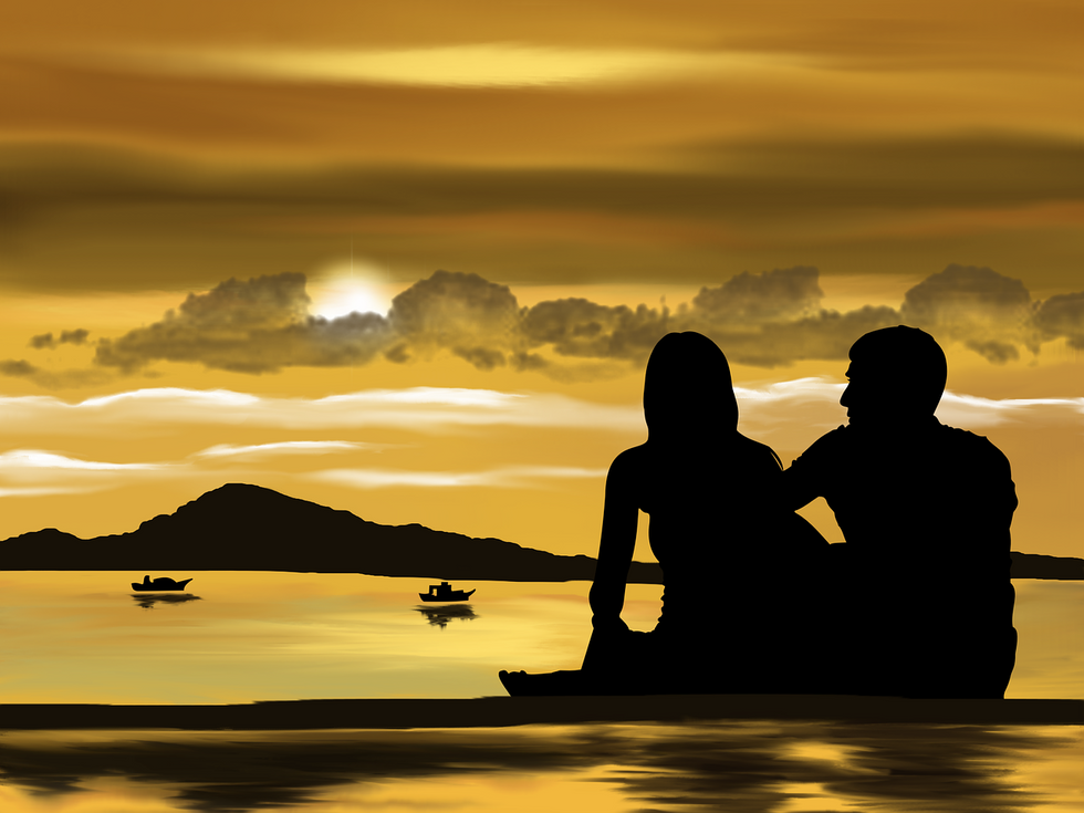 https://www.shutterstock.com/image-photo/couple-standing-against-sunset-back-149819321
