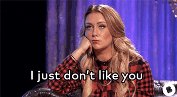 I Just Don't Like You